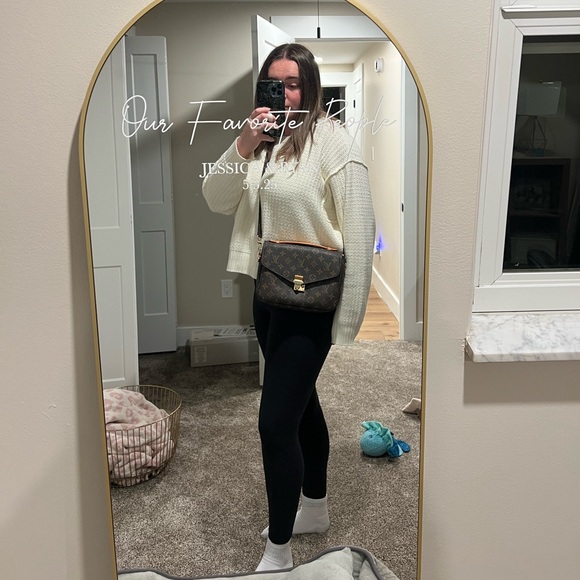 Monogram Brown Crossbody Bag - Picture 10 of 11